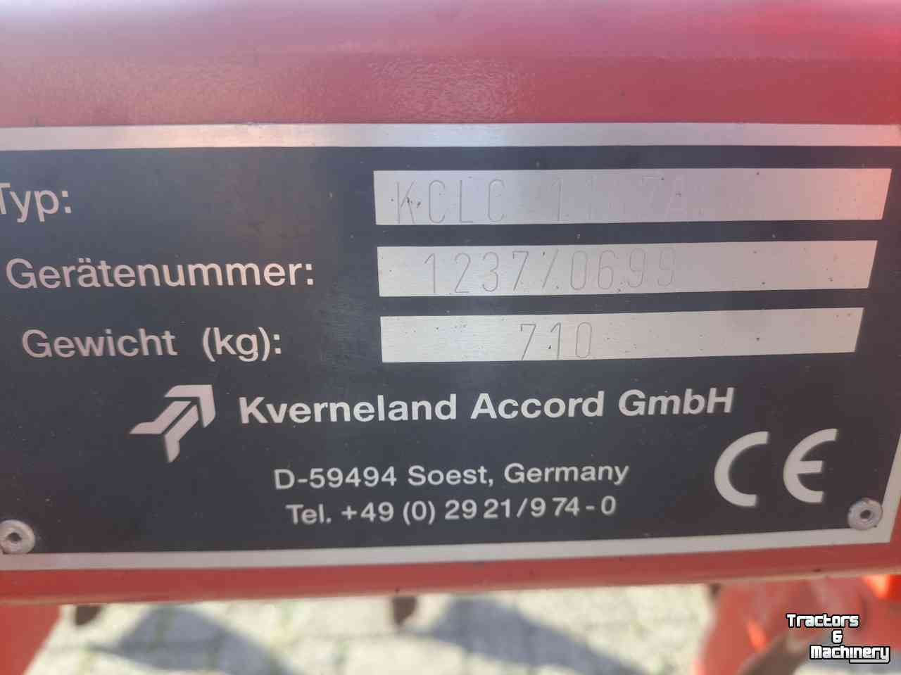 Grubber Kverneland Clc woeler vaste tand cultivator