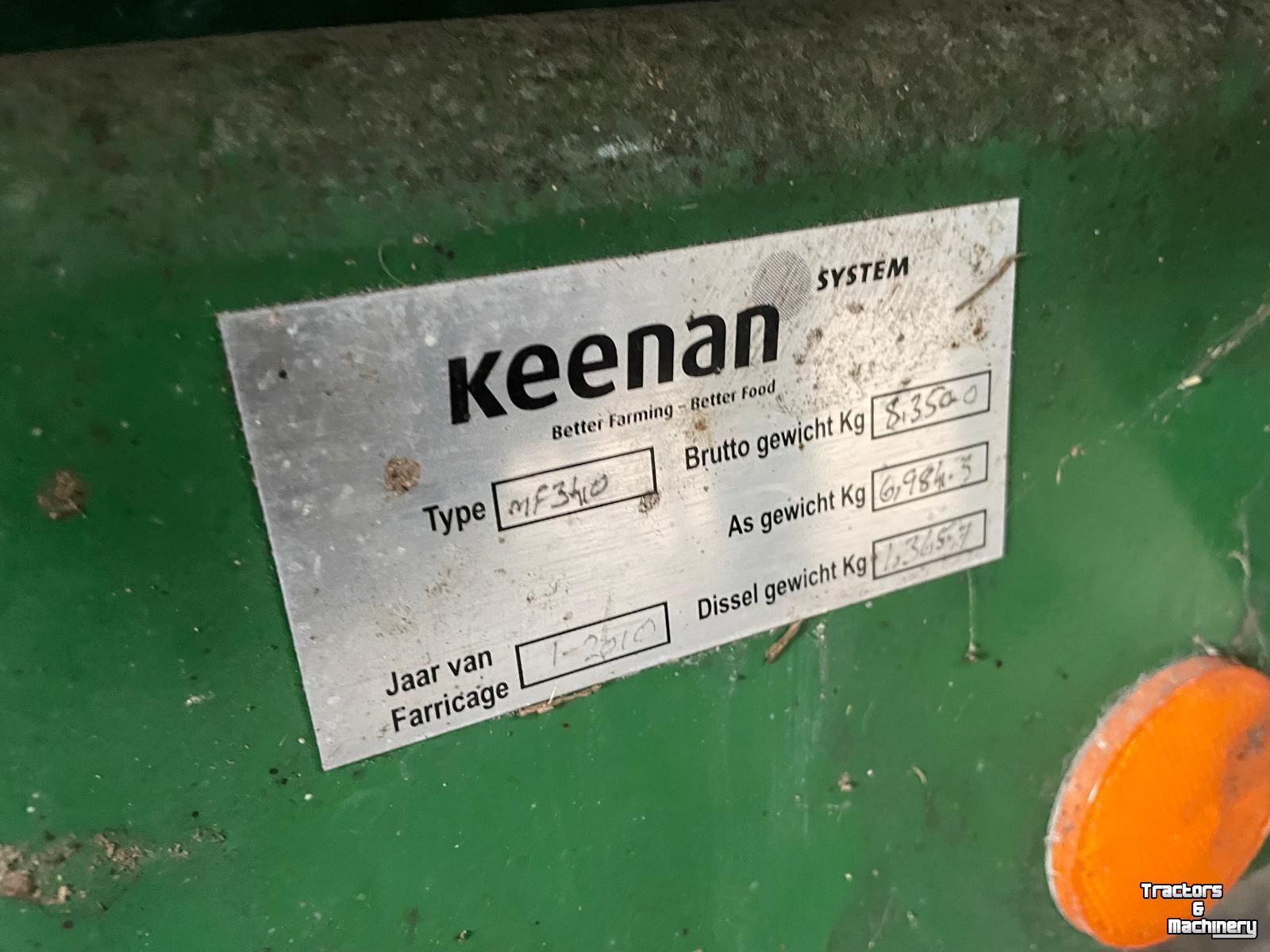 Futtermischwagen Vertikal Keenan Keenan MF 340 voermengwagen