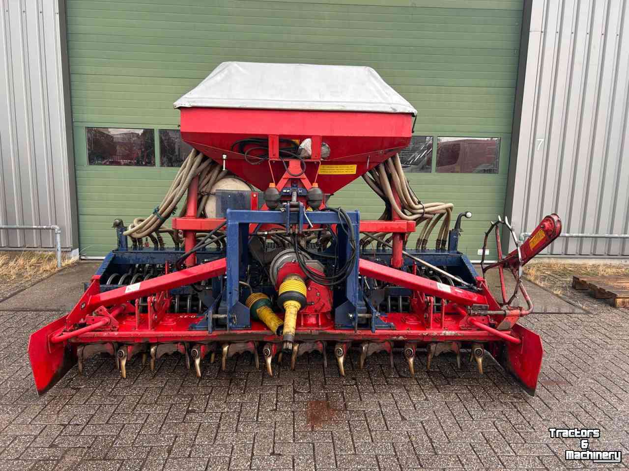 Sämaschine-Kombination Tulip Swincosem graszaaimachine