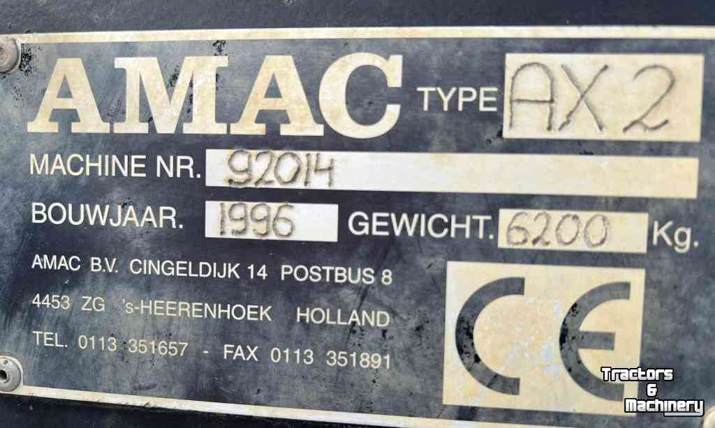 Kartoffelroder Amac AX 2 Aardappelrooier