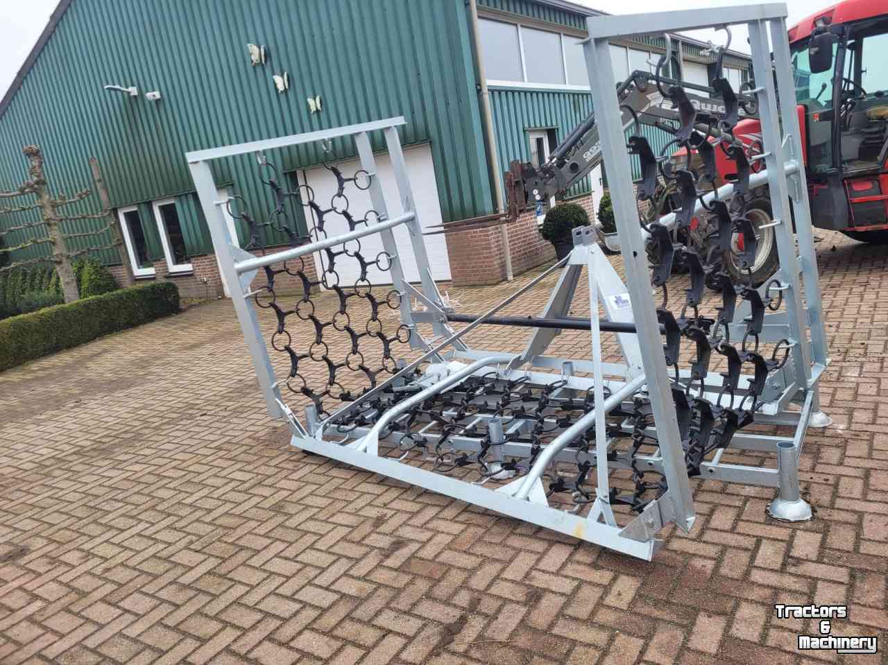 Weide-belüfter / Weide-egge  Weidesleep 6 mtr Hydraulisch
