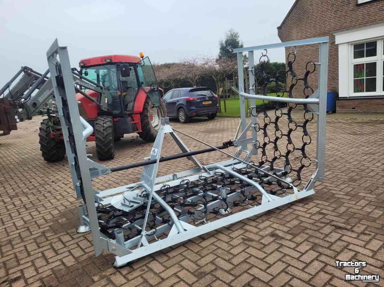 Weide-belüfter / Weide-egge  Weidesleep 6 mtr Hydraulisch