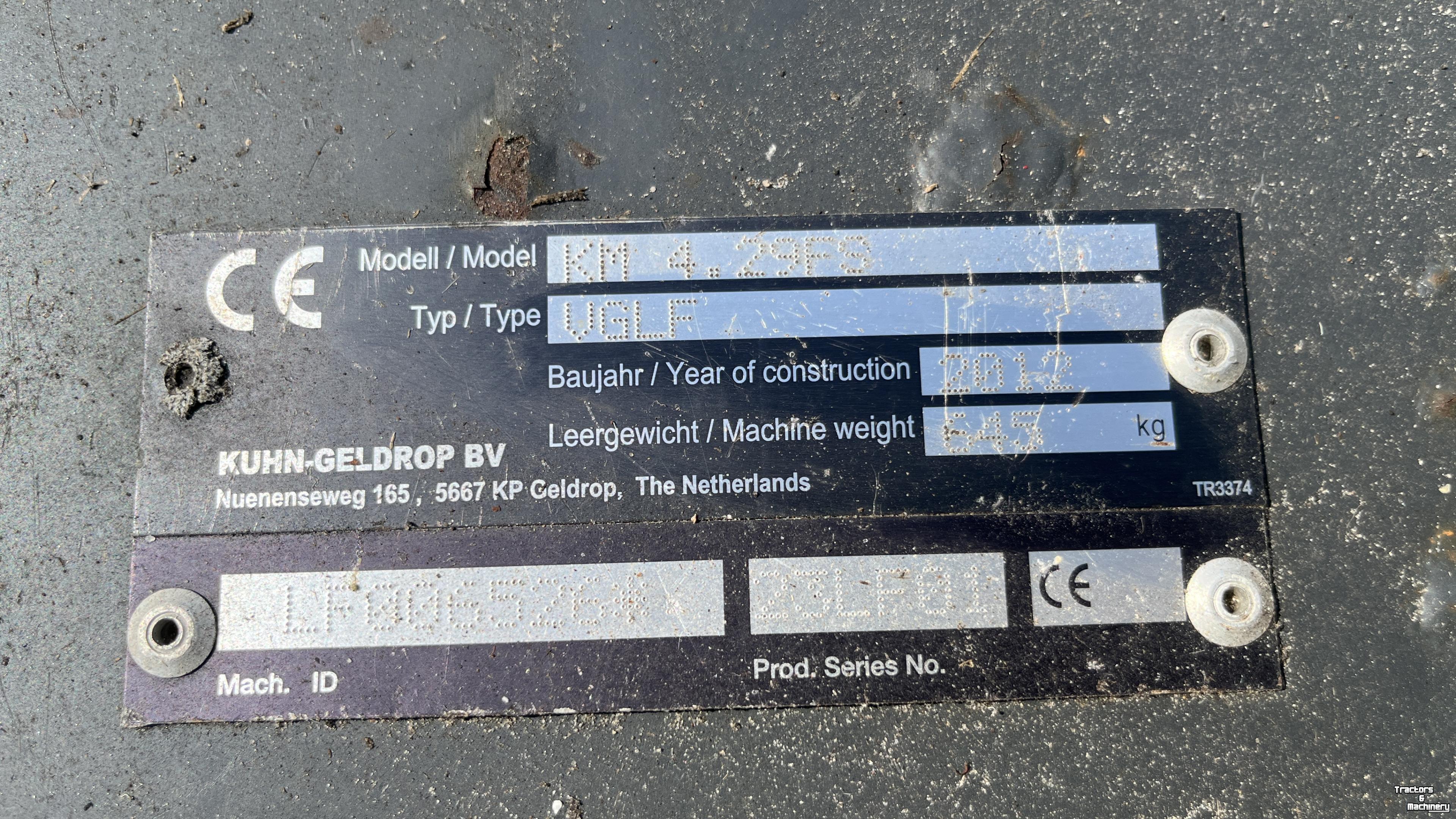 Mähwerk Deutz-Fahr Deutz Fahr km 4,29 FS