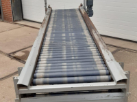 Sortiermaschine Grisnich Rollenleestafel 3050x600 ROLLENLEESTAFEL ROLLER INSPECTION BELT ROLLENVERLESETISCH