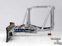 Gummi-Schieber Qmac Module schuifbalk met rubbermat JCB aanbouw