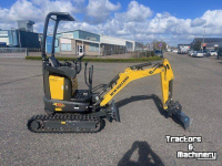 Minibagger New Holland E12D minikraan incl 3 bakken