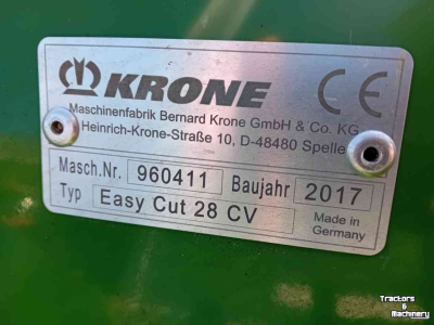 Mähwerk Krone EasyCut 28CV