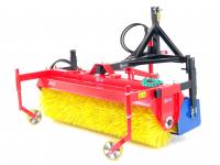 Kehrmaschine Qmac Veegmachine 175 Tractor met schuinstelling