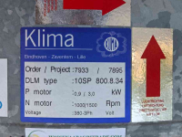 Lagerraum Ventilationgeräte  Klima DLM-10SP Tweetoeren Axiaalventilatoren