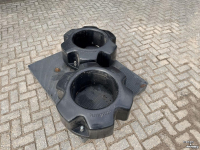 Gebrauchte Teile für Traktoren New Holland / CNH Wielgewichten 2x454kg (T7 LWB)