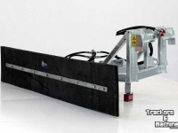 Gülleschieber Qmac Modulo rubber manure scraper 2100mm hook up Thaler