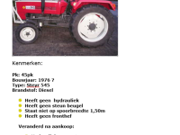 Schlepper / Traktoren Steyr 545