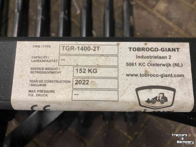 Gesteinlöffels Giant Tegelriek 1.40 standaard aanspan