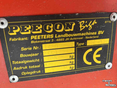 Futtermischwagen Peecon VML-120 voermengwagen, laadklep, voermachines
