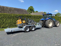 Tieflader / Anhänger Heuvelmans Transportwagen machinetransporter oprijwagen
