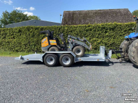 Tieflader / Anhänger Heuvelmans Transportwagen machinetransporter oprijwagen