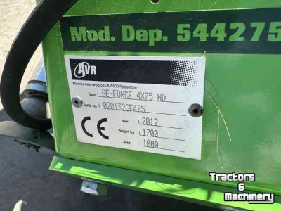 Dammfräse AVR avr ge-force 4x75hd