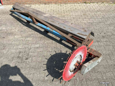 Granulatstreuer  Granulaatstrooier loopwiel mestverwerking