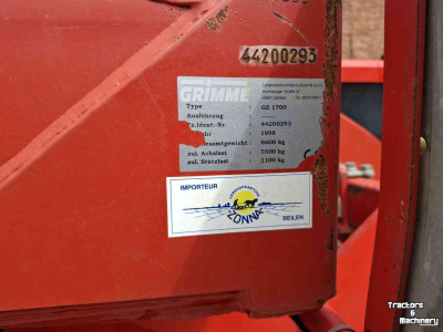 Kartoffelroder Grimme GZ1700 DLS