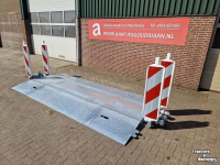 Beregnungsbrücke / Mobile Wasserbrücke AGM Leidingdrempel / road ramp