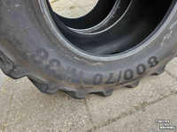 Räder, Reifen, Felgen & Distanzringe Mitas 800/70R38 SFT. 58 mm profiel!