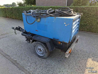 Kompressor  Luchtcompressor met dieselmotor