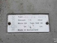 Sonstige Baumaschinen, Erdbewegungsmaschinen und Zubehör  Busch 400-218 Diep vacuümpomp vacuümunit vacuümsysteem vacuümtank