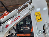 Minibagger Takeuchi TB216, minigraver, minikraan, BJ2026, 5 stuks, Nieuw!
