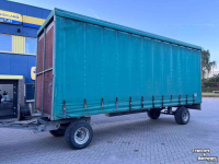 Anhänger Jadico TW 76 SG huifwagen zeilwagen landbouwwagen gebruikt