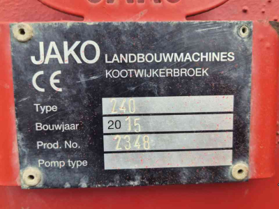 Erdbau-kipper Jako Tiger 240SK Gronddumper Zandkipper Dumper