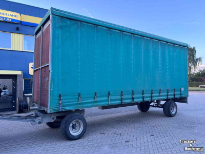 Anhänger Jadico TW 76 SG huifwagen zeilwagen landbouwwagen gebruikt