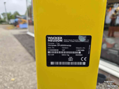 Vibrationplatten Wacker Neuson DPU 6555