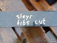 Frontgewichte Steyr Nieuw Steyr moederblok, ondertrekhaak en gewicht.