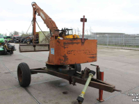 Mobilbagger Argenterio A77 Getrokken kraan graafmachine brede baggerbak slootbak
