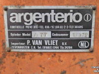 Mobilbagger Argenterio A77 Getrokken kraan graafmachine brede baggerbak slootbak