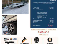 Autoanhänger bis 3500 Kg Henra PLateau
