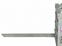 Anbau Hydraulik Stapler / Mini Gabelstapler Qmac Palletdrager gegalvaniseerd