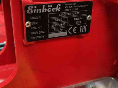 Striegelmaschine Einbock Aerostrar fusion wiedeg