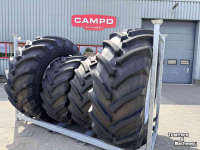 Räder, Reifen, Felgen & Distanzringe Trelleborg 710/70R42 + Mitas 600/70