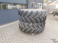 Räder, Reifen, Felgen & Distanzringe Case-IH Wielen met 650/65 R38 Goodyear banden