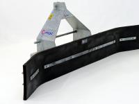 Gülleschieber Qmac RSTL270Z Rubberschuif / Erfschuif / Modderschuif / Mestschuif / Sneeuwschuif 