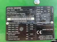 Feldhäcksler John Deere 8400 I + Kemper Maisbek JD HARVEST CHECK