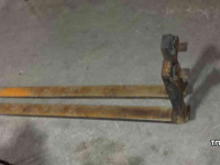 Frontlader Quicke Palletlepels ISO FEM 2, 2 sets