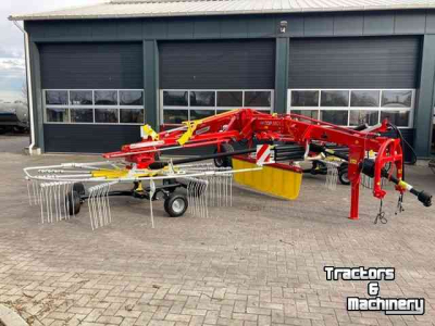 Schwader Pottinger Dubbele hark met middenafleg, TOP 882 C