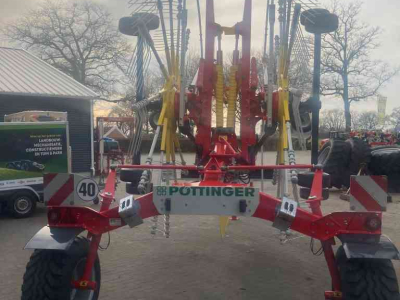 Schwader Pottinger Dubbele hark met middenafleg, TOP 882 C