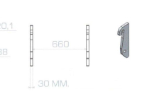 Sonstiges Anbauteile und Zubehör Qmac HAKENSET: WEIDEMANN 30 MM