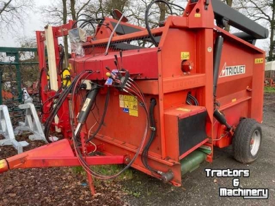 Selbstladender Futterverteilwagen Trioliet UKW 500 voerwagen met elektronische weeginrichting