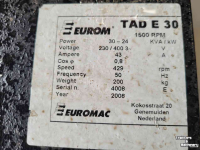 Stromaggregate Eurom Generator Tad 30