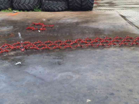 Weide-belüfter / Weide-egge Jako Weidesleep mat 5 meter 3 rijen