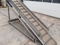 Steigförderband  3440X500 OPVOERBAND ELEVATORBAND ELEVATOR BELT FÖRDERBAND STEIGBAND